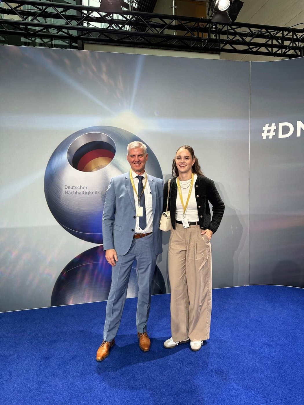 Guido Pusch and daughter at DNP25
